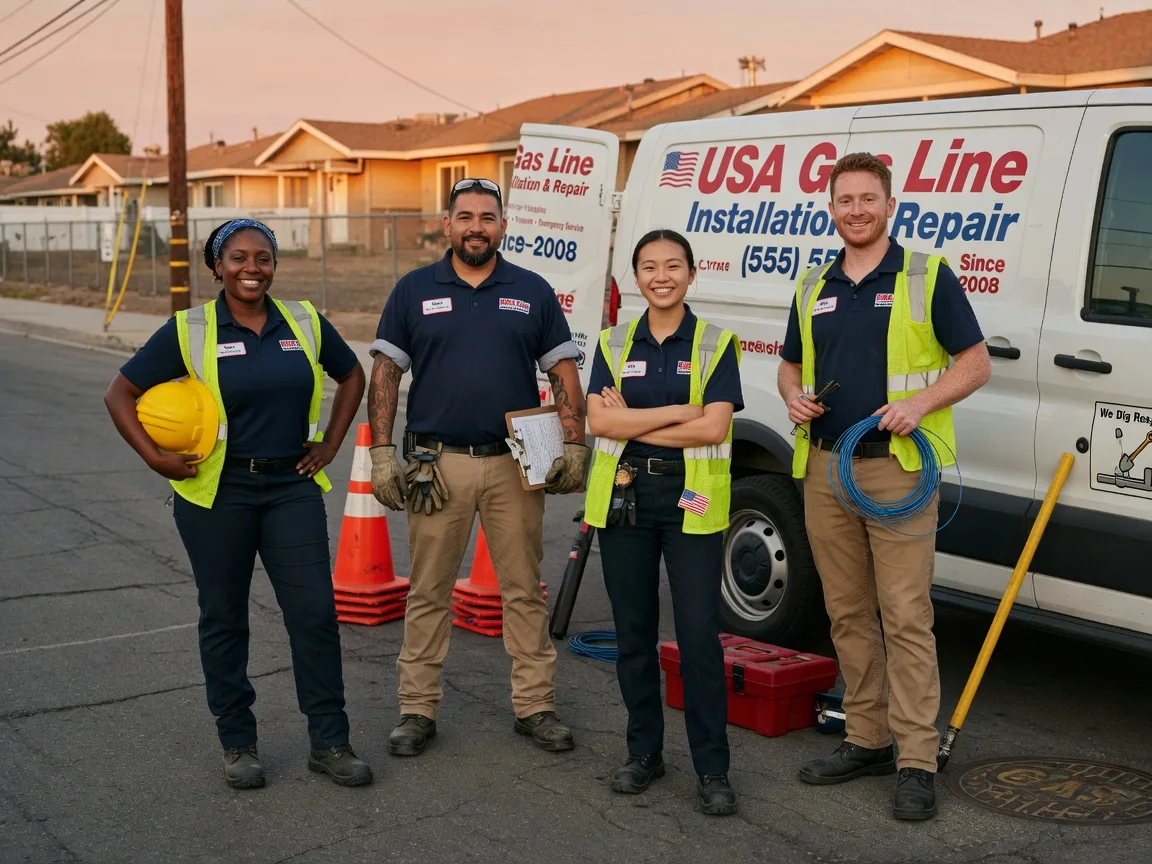 Gas Line Installation company in Solomon, KS